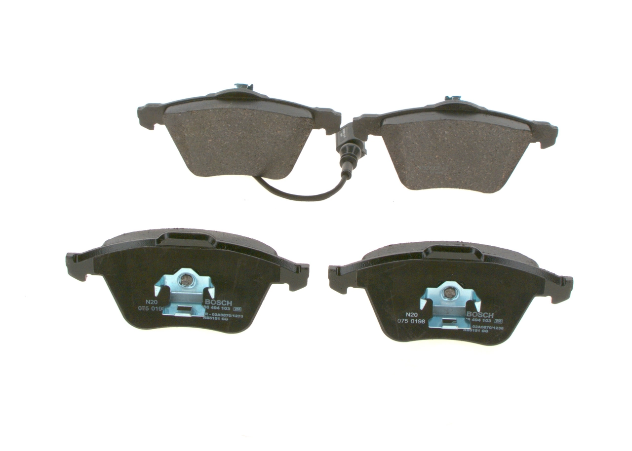 0986494103 Bosch Колодки передние