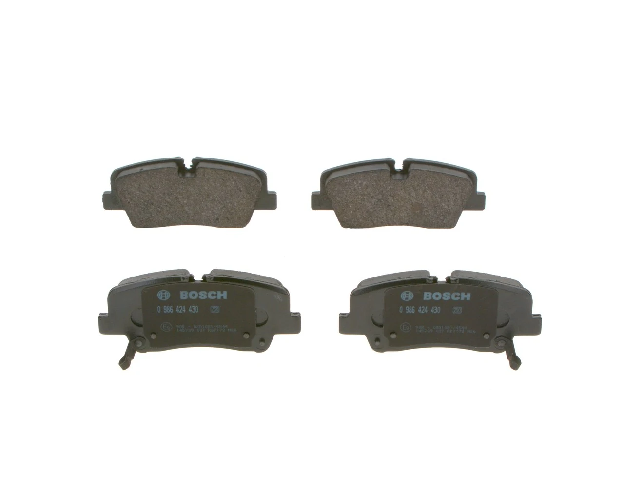 Купить 0986424430 Bosch Колодки тормозные задние, дисковые