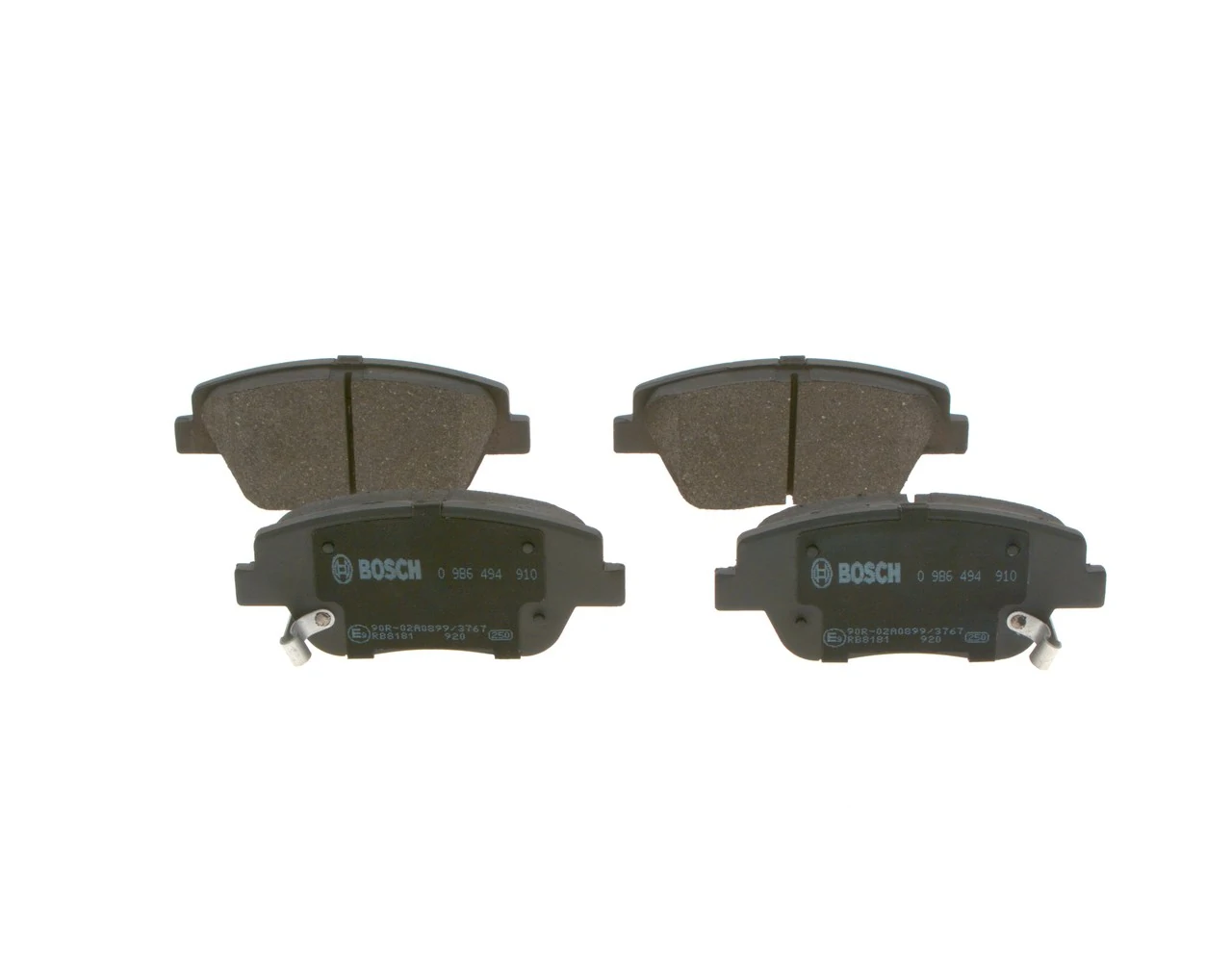 Передние тормозные колодки 0986494910 Bosch