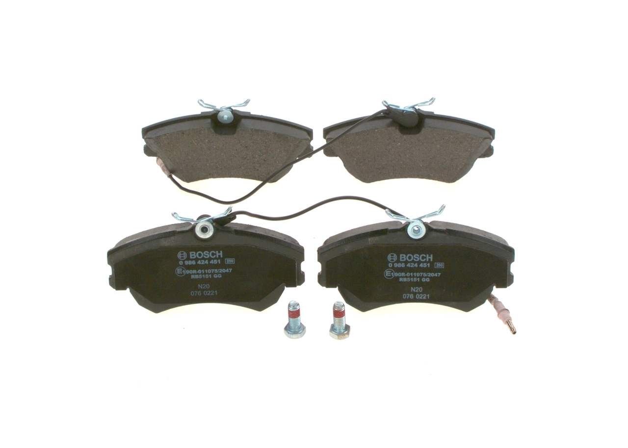 Колодки Bosch 0986424451 цена, от 36.81 USD