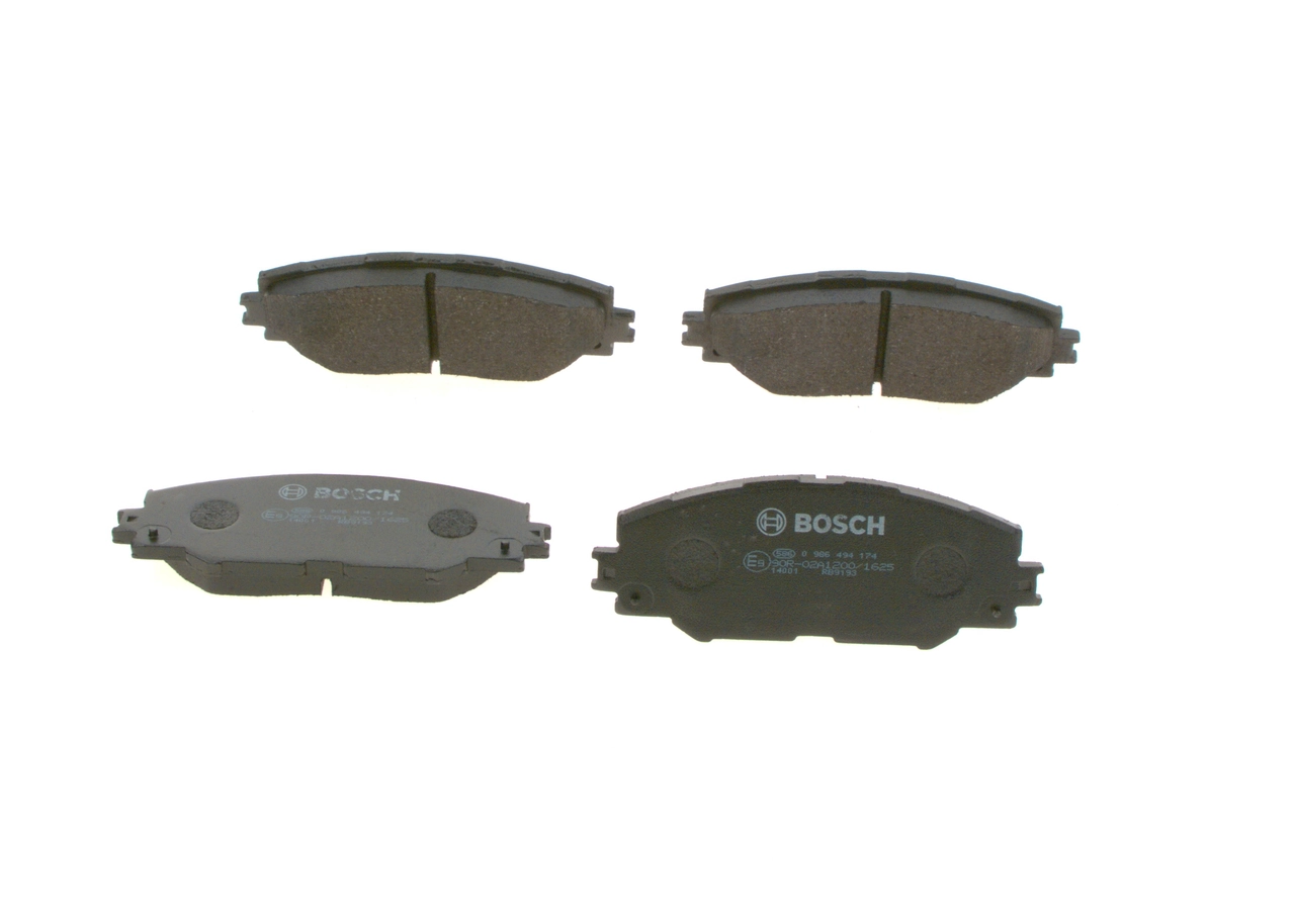 0986494174 Bosch Колодки передние