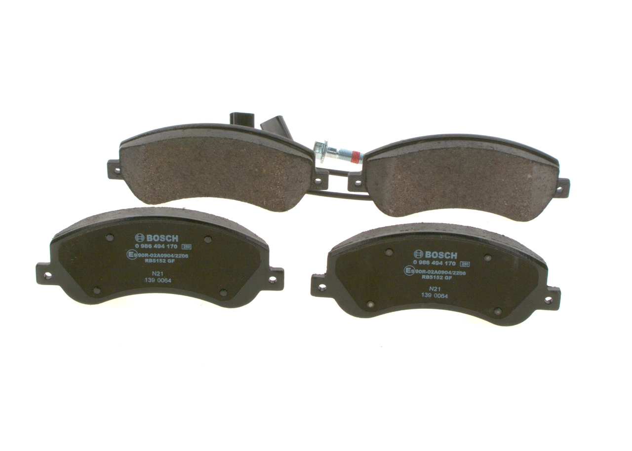 Купить 0986494170 Bosch Колодки тормозные