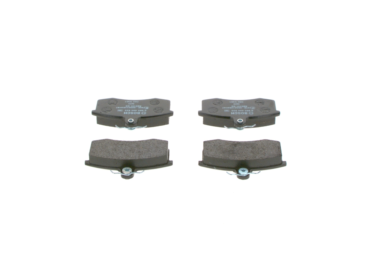 Купить 0986494533 Bosch Колодки тормозные