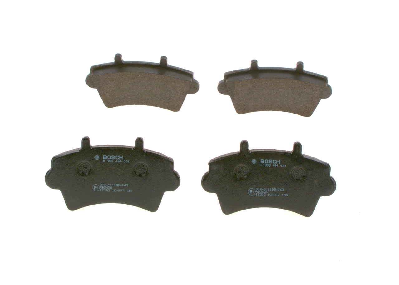 Колодки Bosch 0986494031 цена, от 29.42 USD