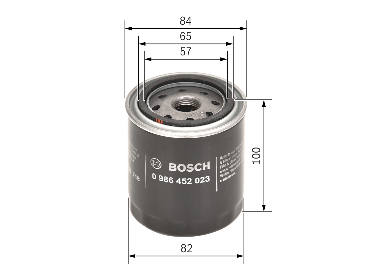 Купить 0986452023 Bosch Фильтр центробежный очистки масла