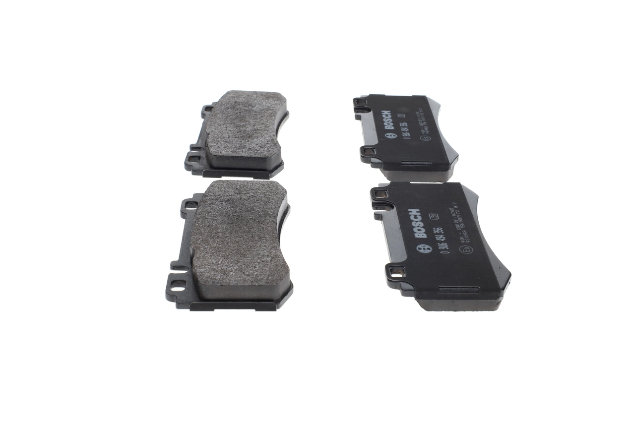 Купить 0986494356 Bosch Колодки тормозные задние, дисковые