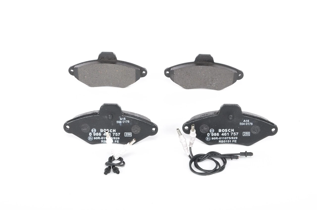 Купить 0986461757 Bosch Колодки тормозные