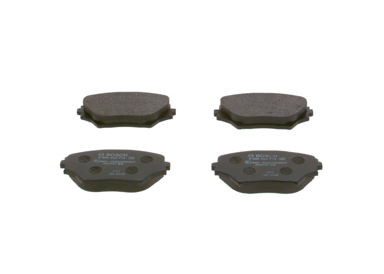 Купить 0986424719 Bosch Колодки тормозные
