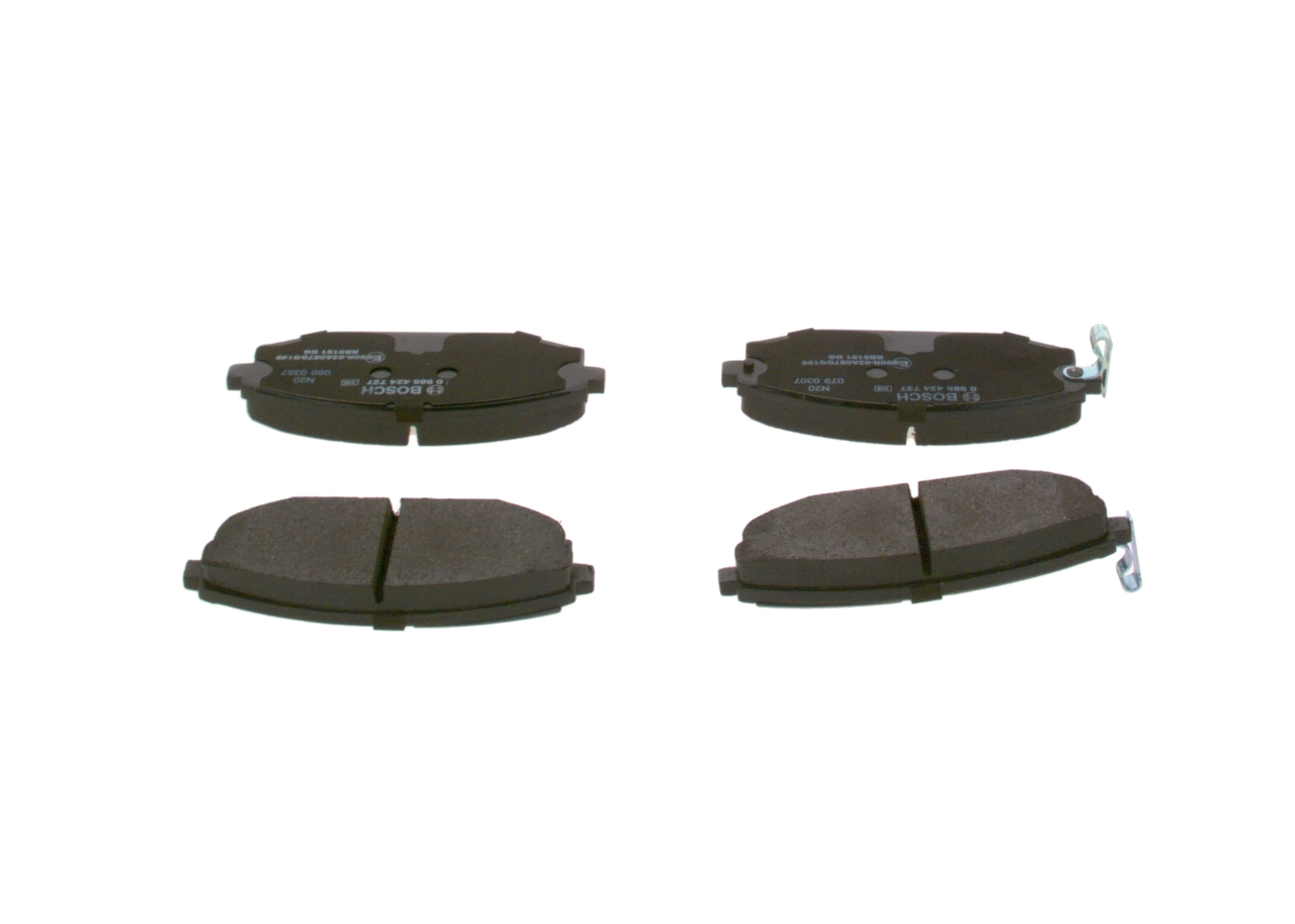 Купить 0986424727 Bosch Колодки тормозные