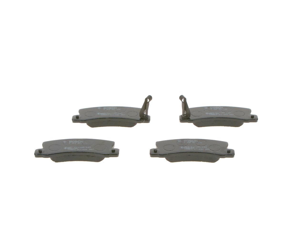 Задние дисковые колодки Bosch 0986461136