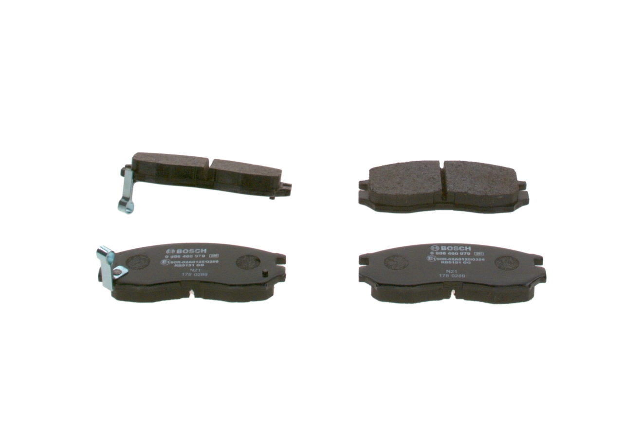 Купить 0986460979 Bosch Колодки тормозные