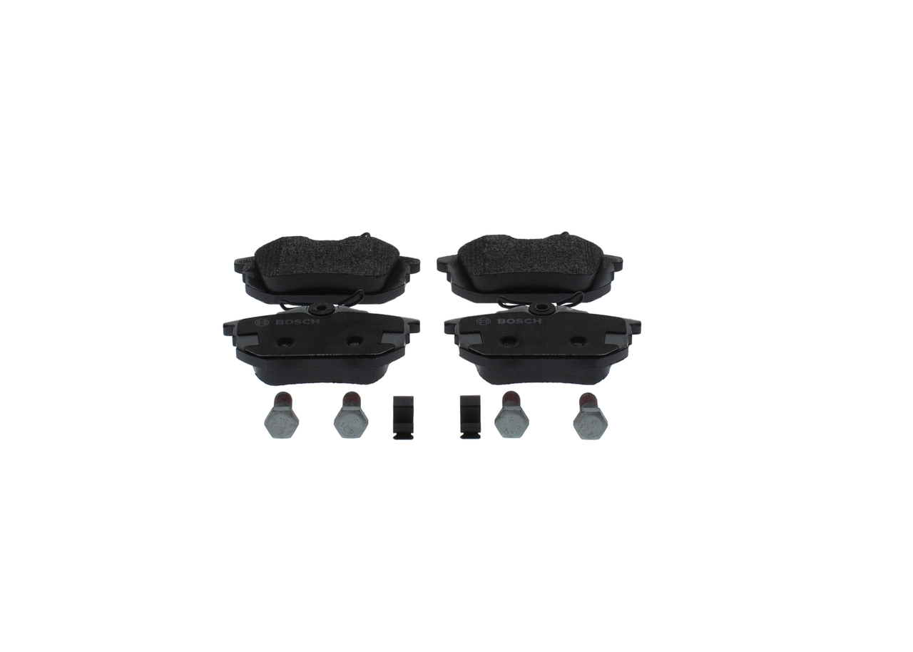 Купить 0986424427 Bosch Колодки тормозные задние, дисковые