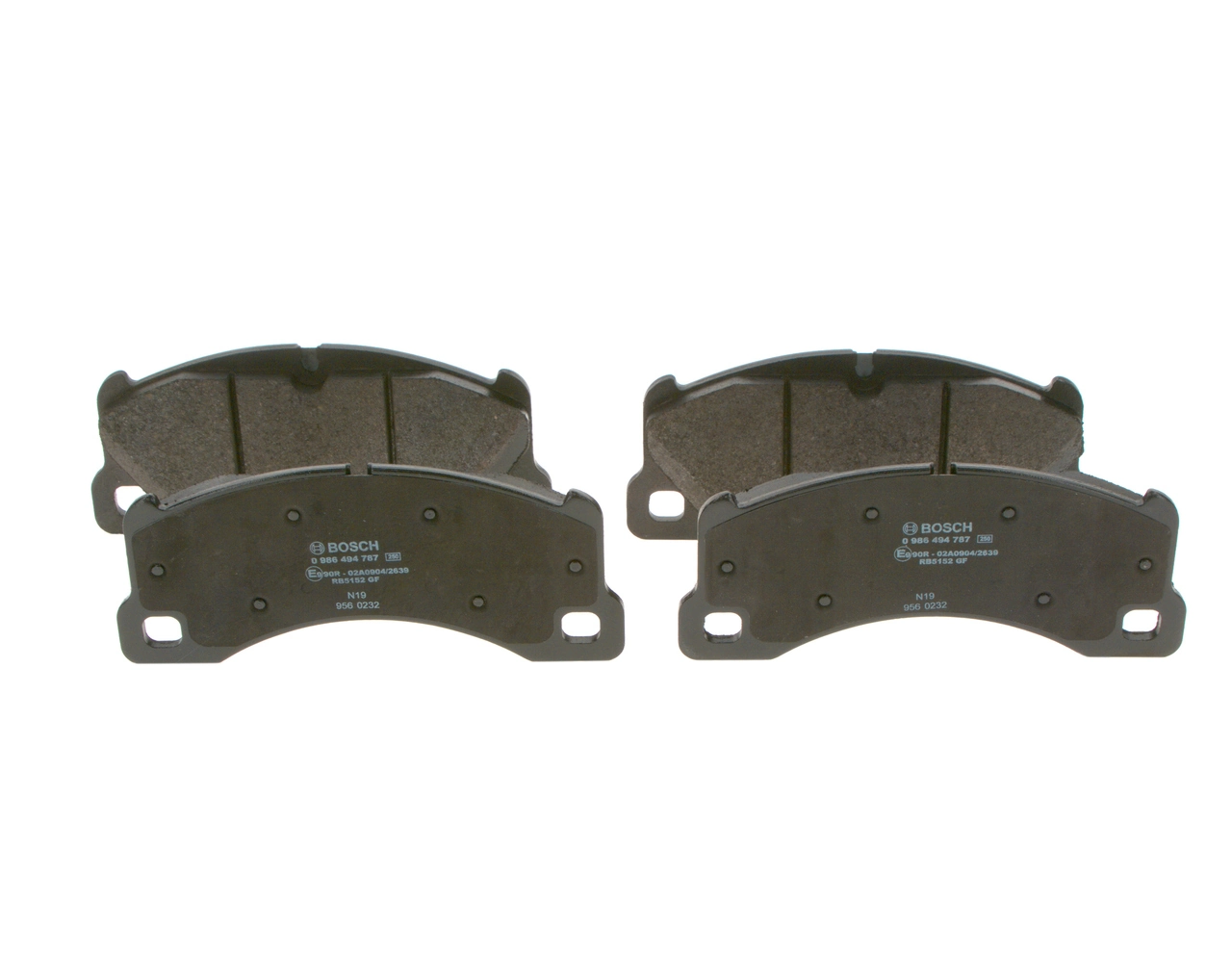 Купить 0986494787 Bosch Колодки тормозные