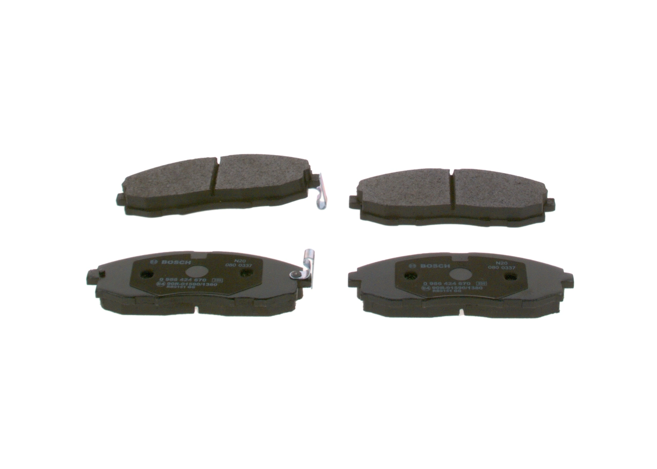 Колодки Bosch 0986424670 цена, от 26.46 USD