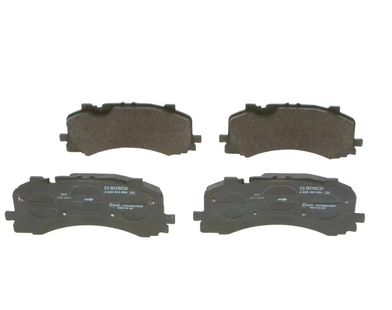 Передние тормозные колодки 0986424850 Bosch