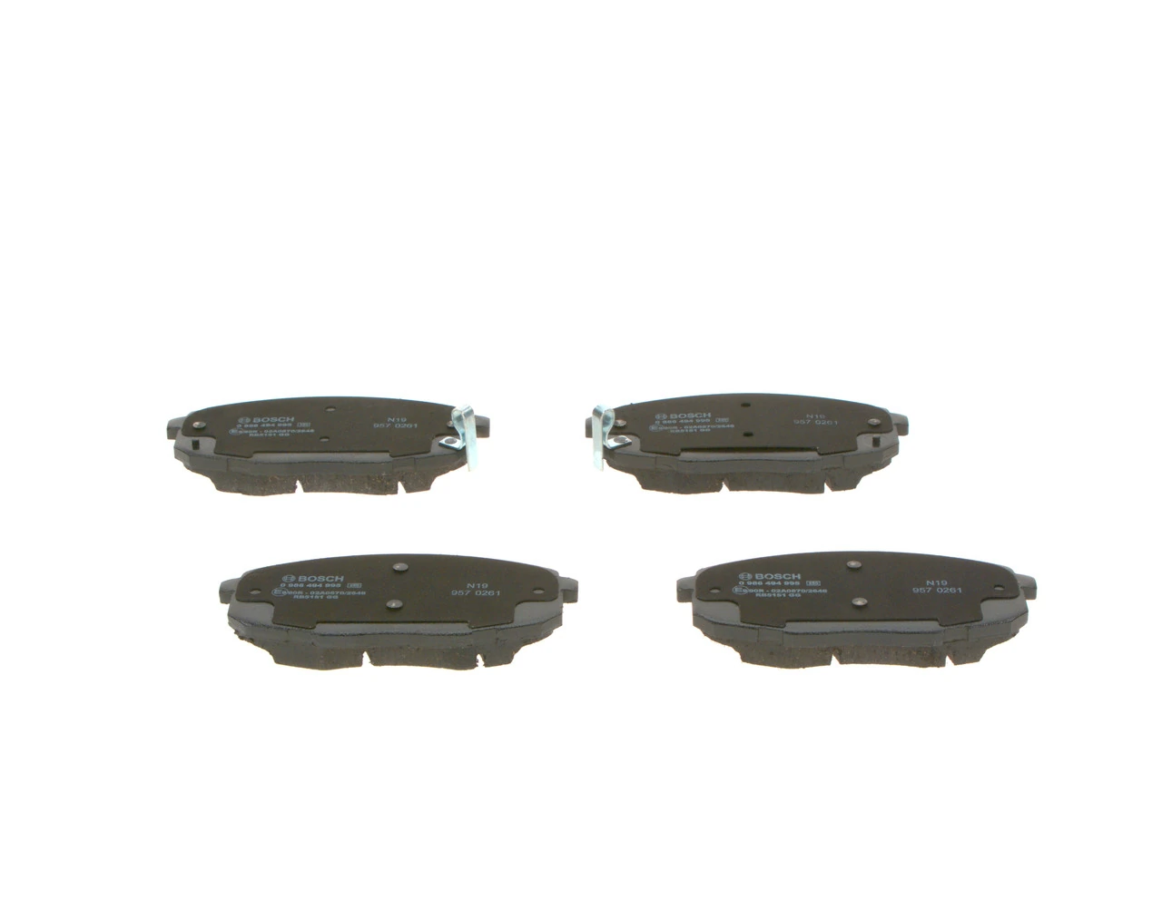 Тормозные колодки Bosch 0986494995