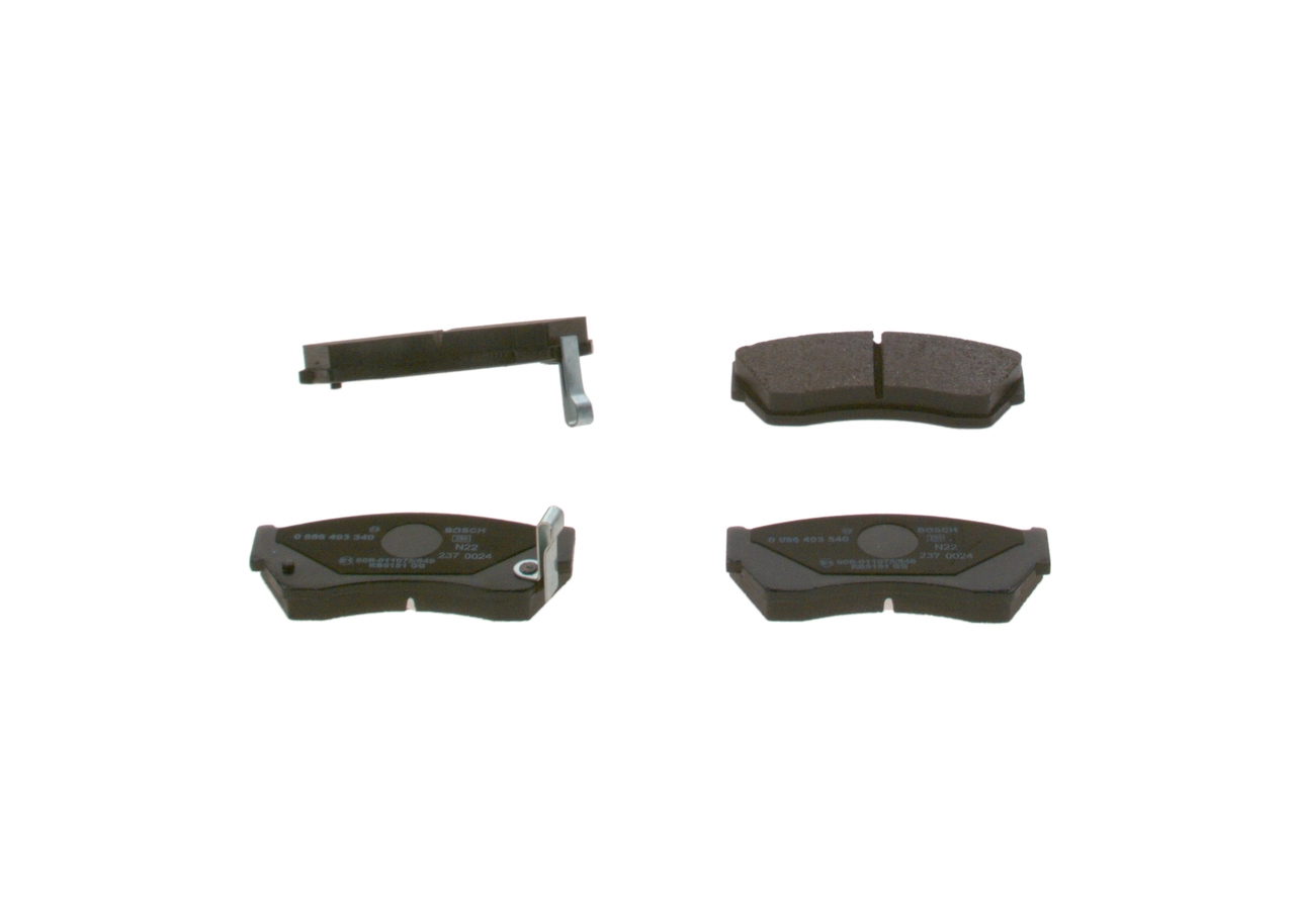 0986493340 Bosch Колодки передние