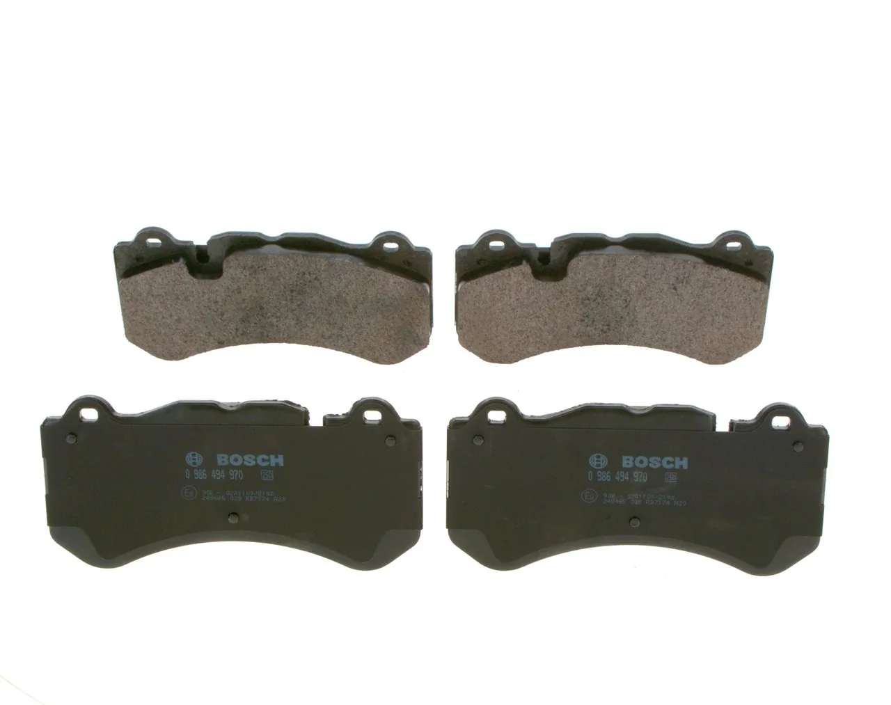 Передние тормозные колодки 0986494970 Bosch