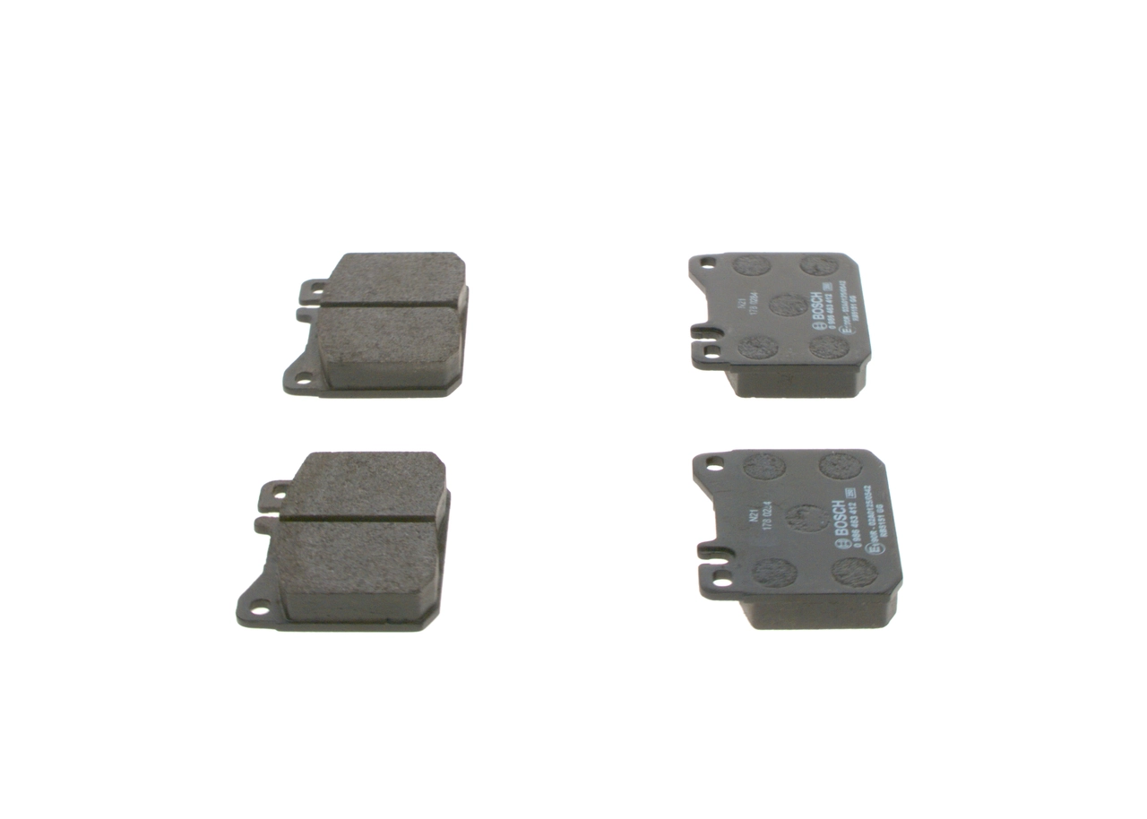 0986463412 Bosch Колодки передние