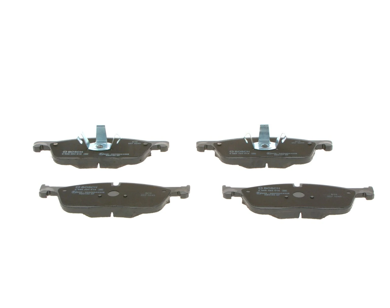 Передние тормозные колодки 0986494818 Bosch