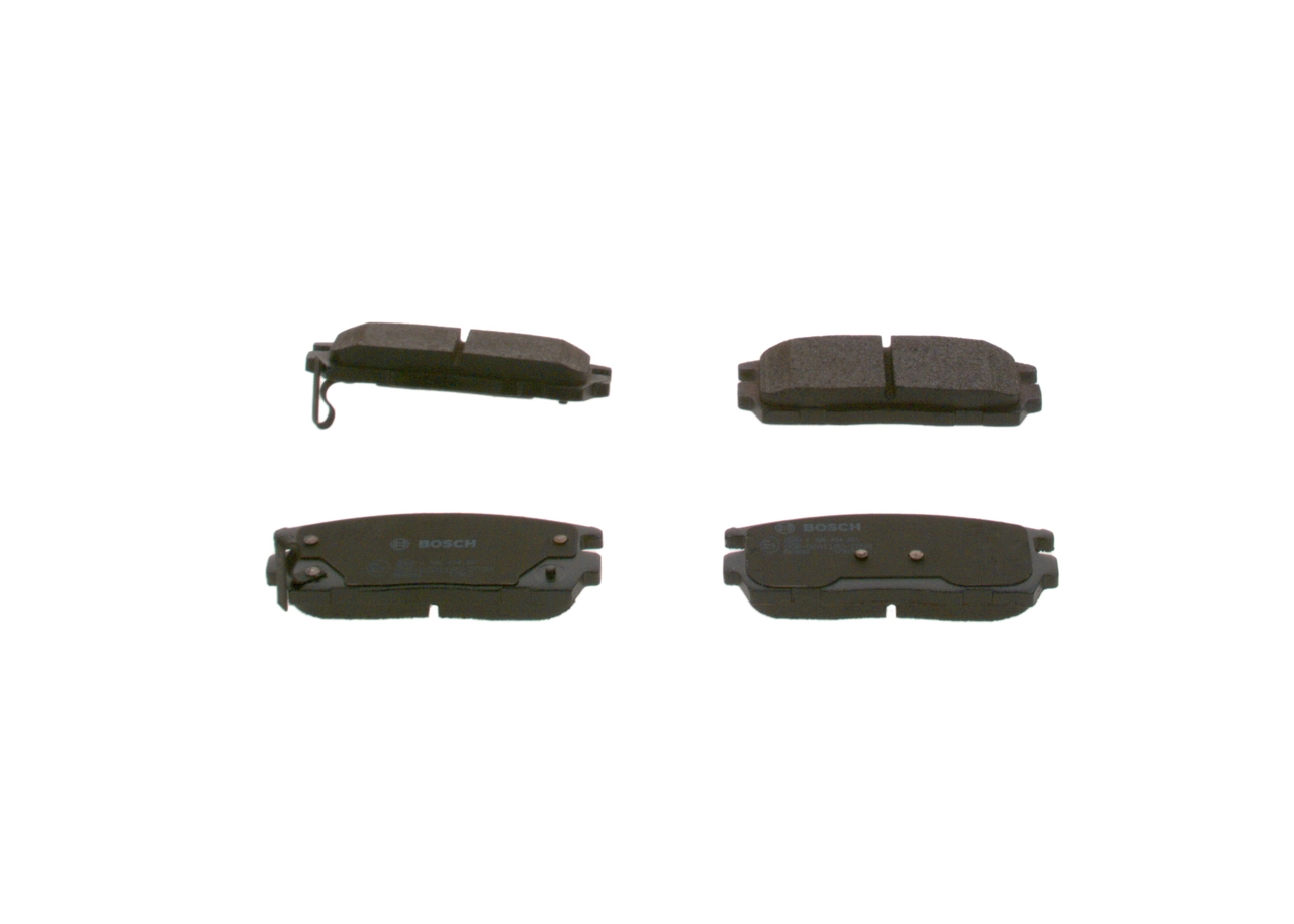 Купить 0986494251 Bosch Колодки тормозные задние, дисковые