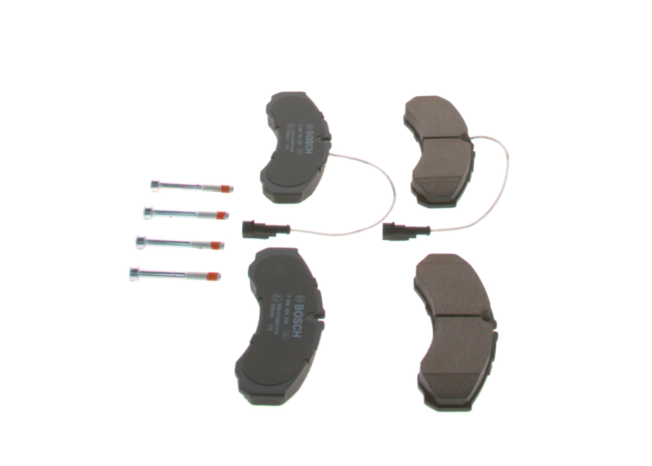 0986494239 Bosch Колодки тормозные дисковые комплект