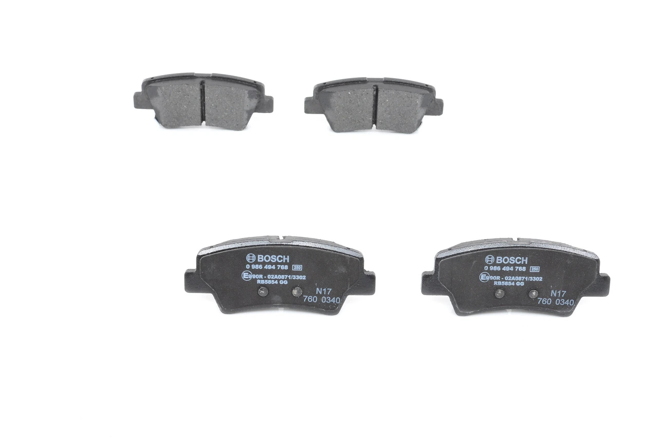 0986494768 Bosch Колодки тормозные дисковые комплект