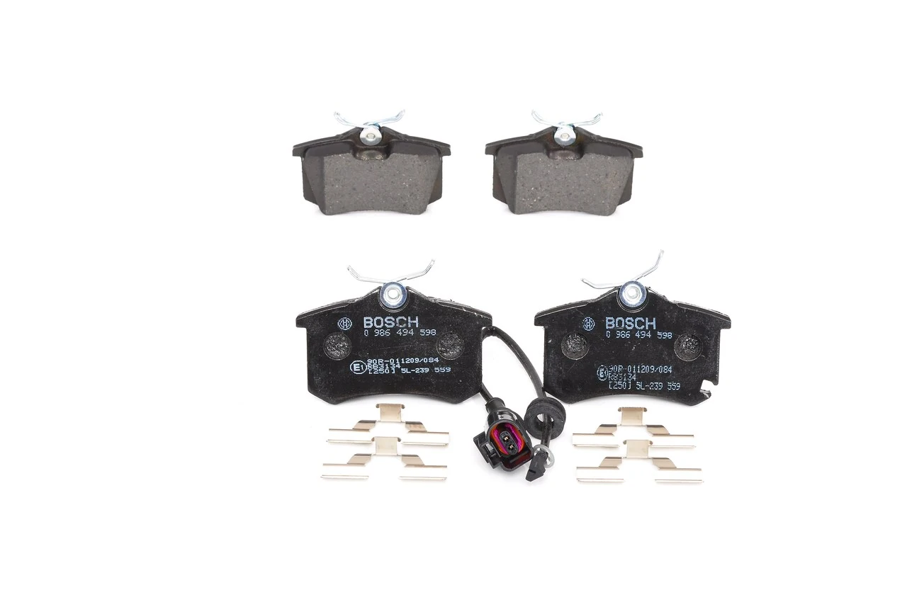 Задние дисковые колодки Bosch 0986494598