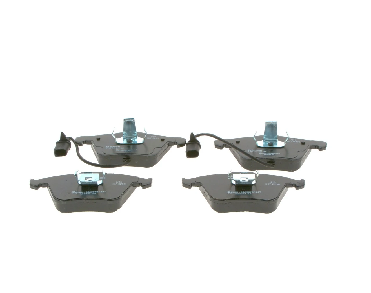Передние тормозные колодки 0986495272 Bosch