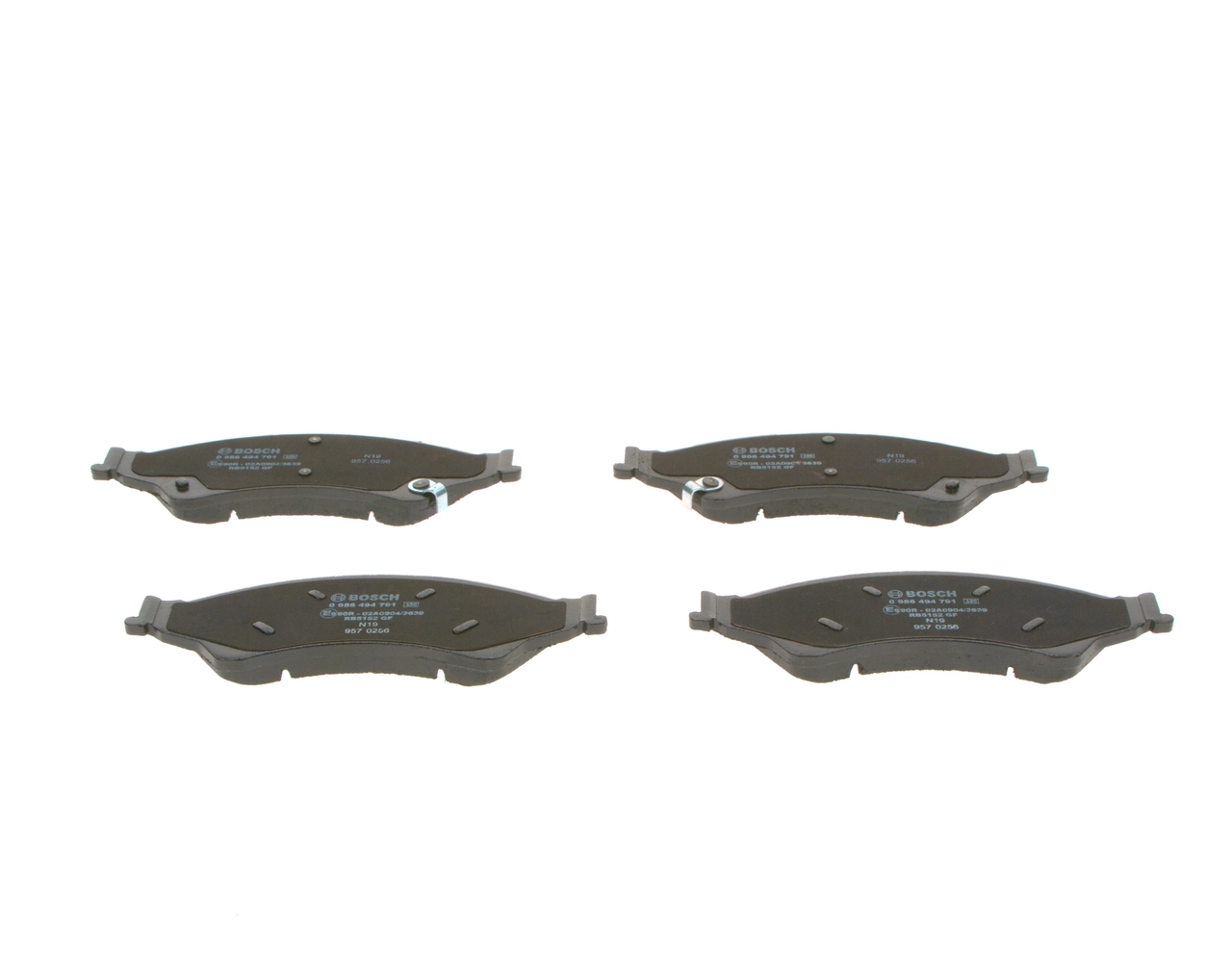 Купить 0986494791 Bosch Колодки тормозные