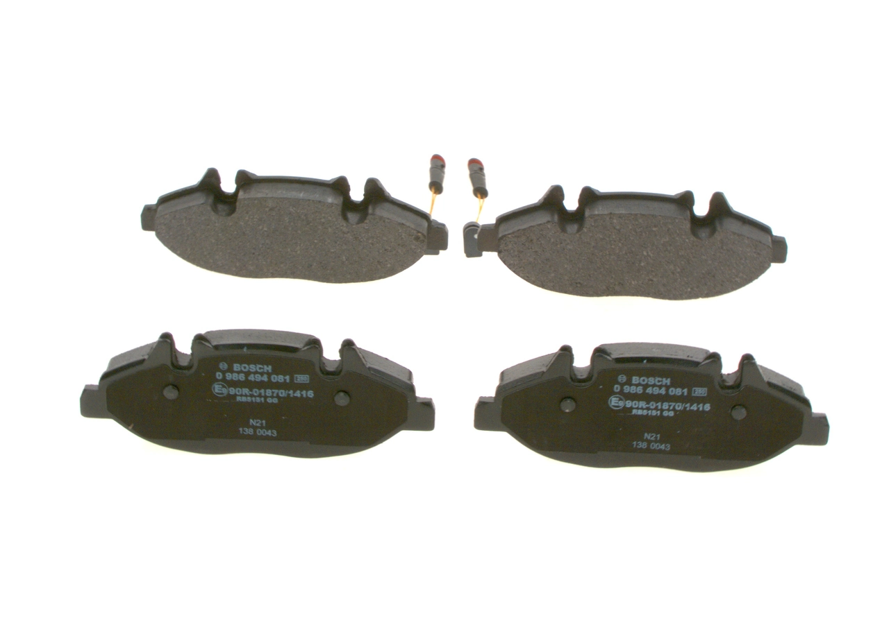 Колодки Bosch 0986494081 цена, от 41.84 USD