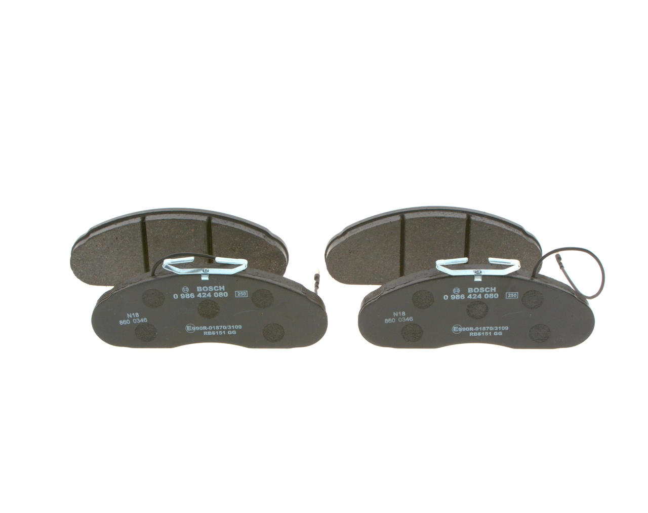 Колодки Bosch 0986424080 цена, от 28.20 USD