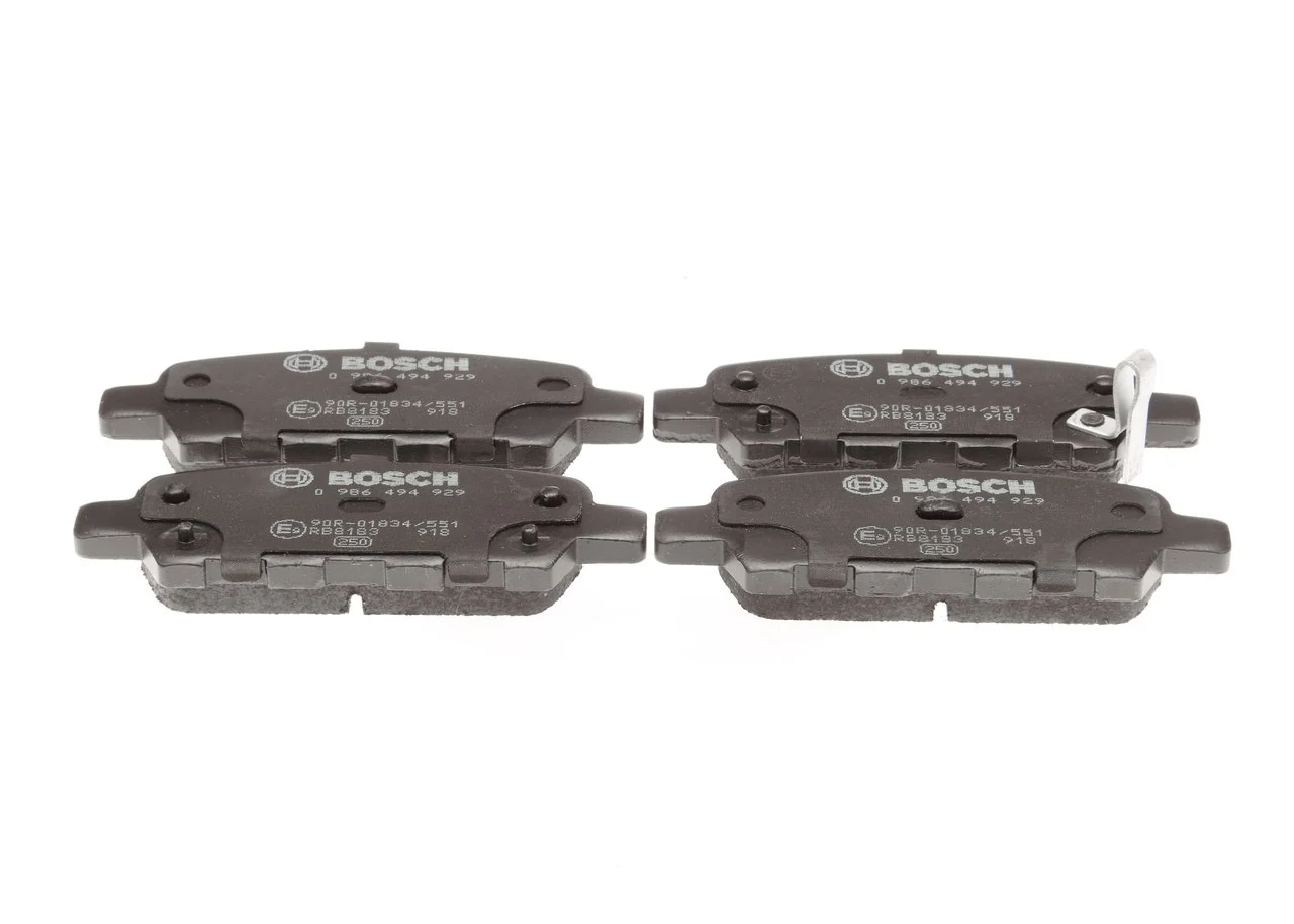 0986494929 Bosch Колодки тормозные дисковые комплект