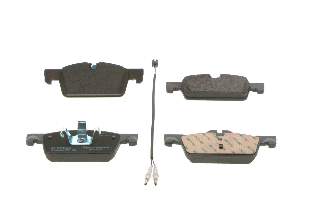 0986494527 Bosch Колодки передние