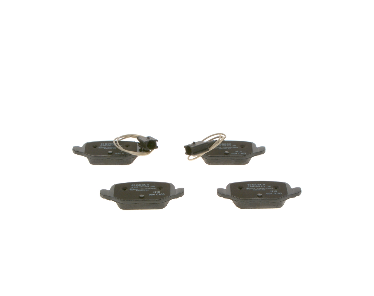 Купить 0986494779 Bosch Колодки тормозные