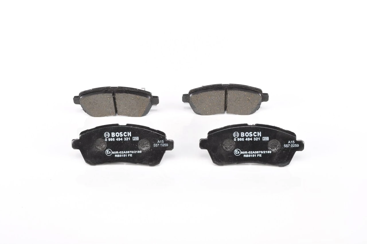 0986494321 Bosch Колодки передние
