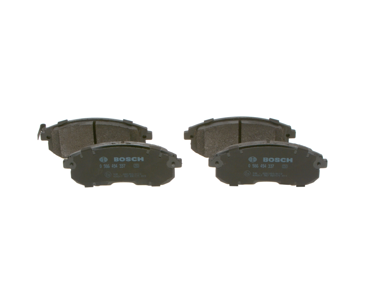 Купить 0986494337 Bosch Колодки тормозные