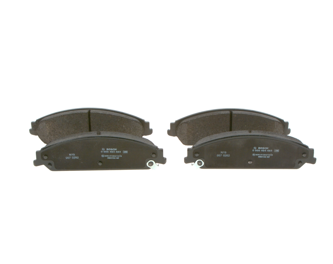 Тормозные колодки Bosch 0986494483