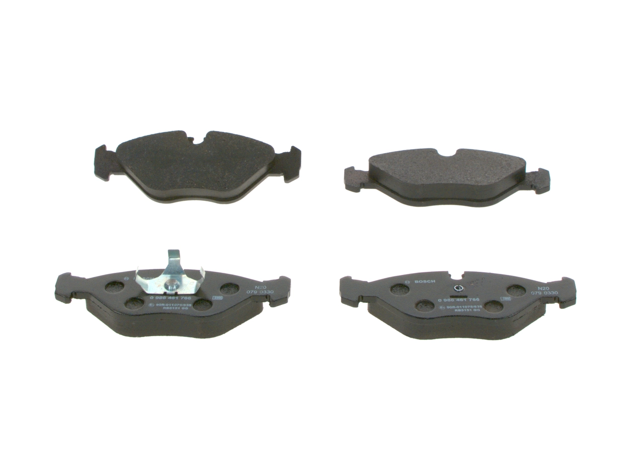 Купить 0986461766 Bosch Колодки тормозные