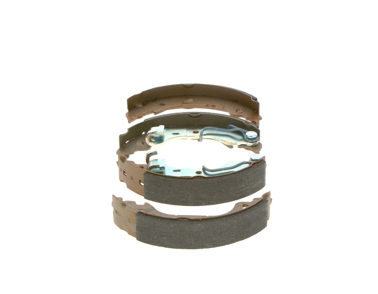 Купить 0986487596 Bosch Задние барабанные тормозные колодки