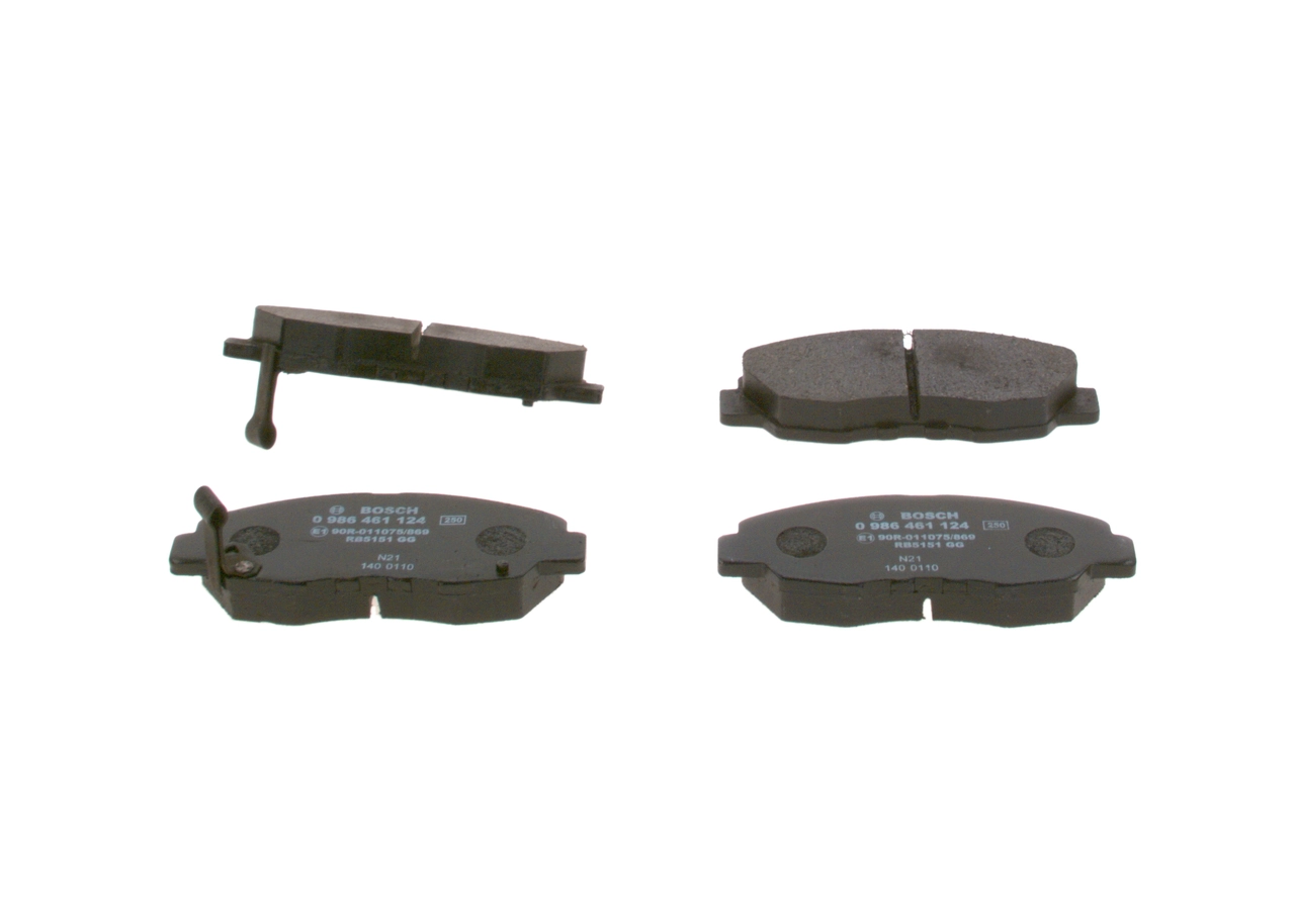 0986461124 Bosch Колодки передние