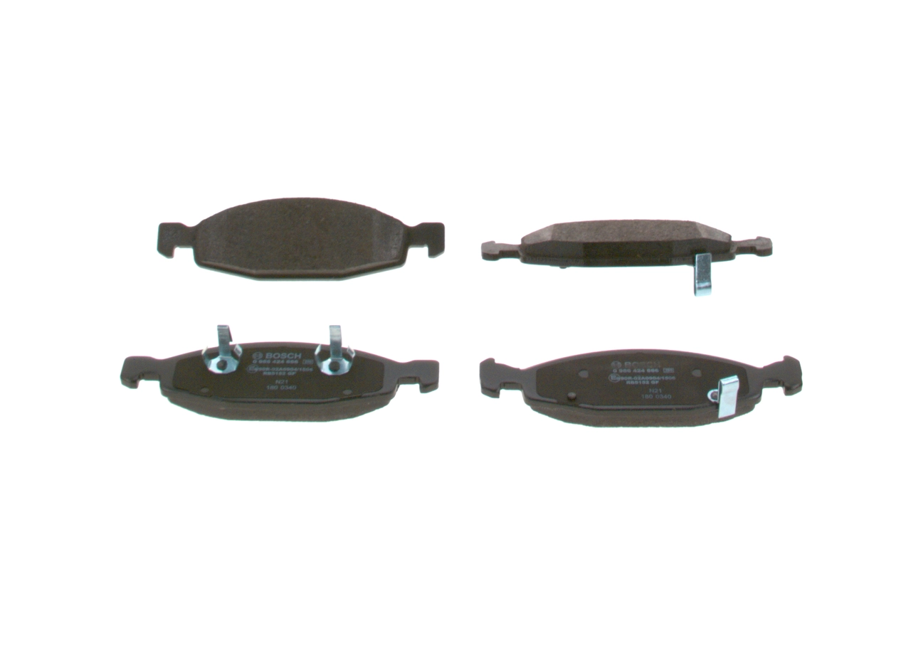 Колодки Bosch 0986424666 цена, от 32.35 USD