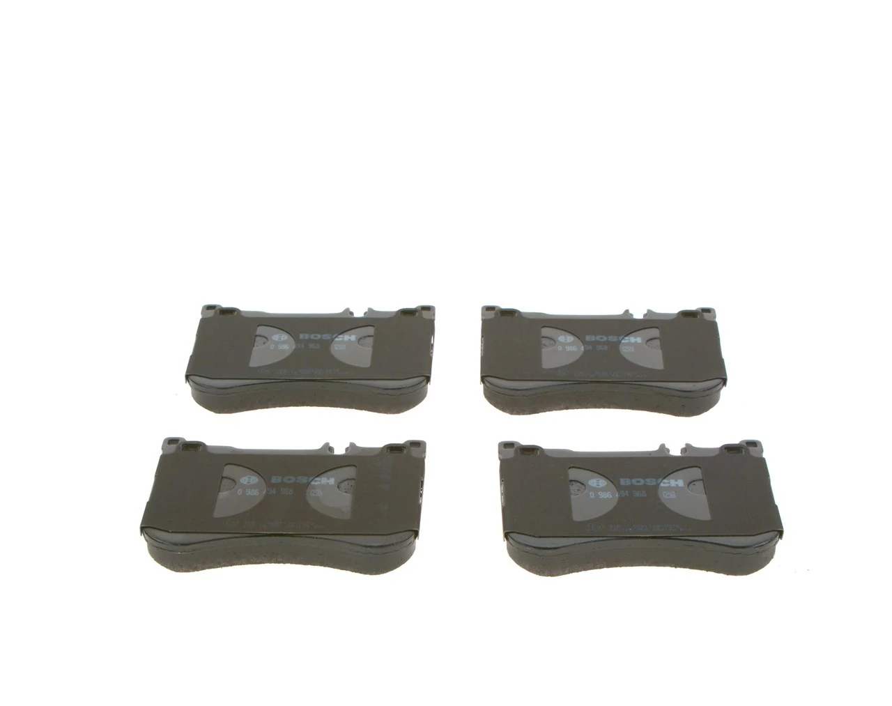 Купить 0986494968 Bosch Колодки тормозные