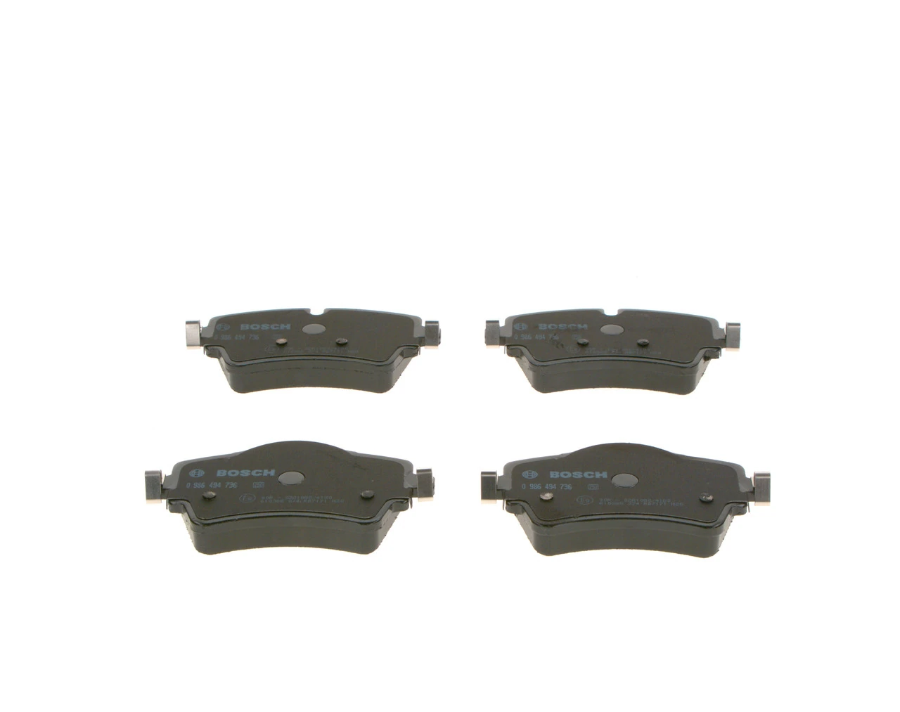 Тормозные колодки Bosch 0986494736