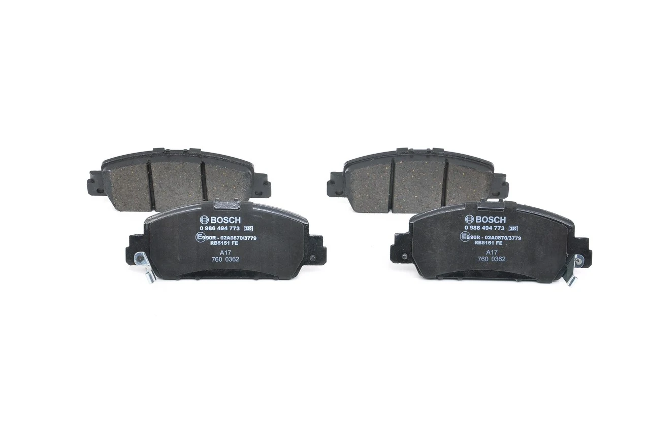0986494773 Bosch Колодки передние