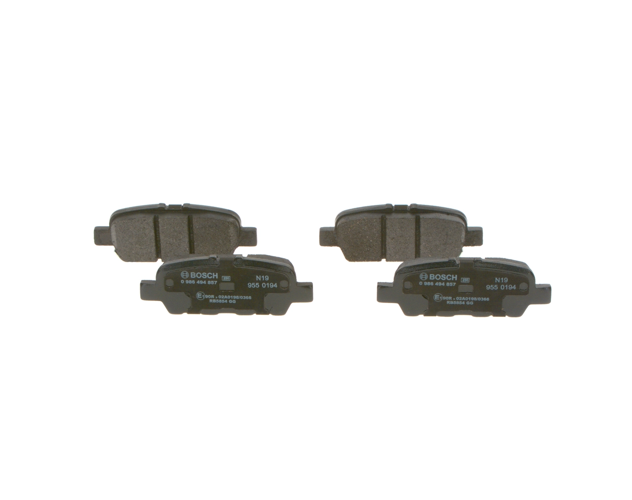 Колодки дисковые  Bosch 0986494857 цена, от 22.23 USD