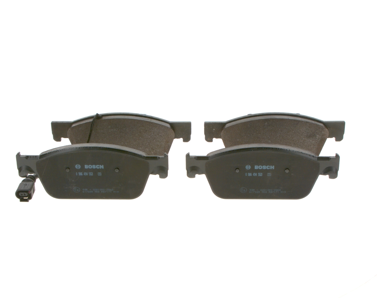0986494553 Bosch Колодки передние