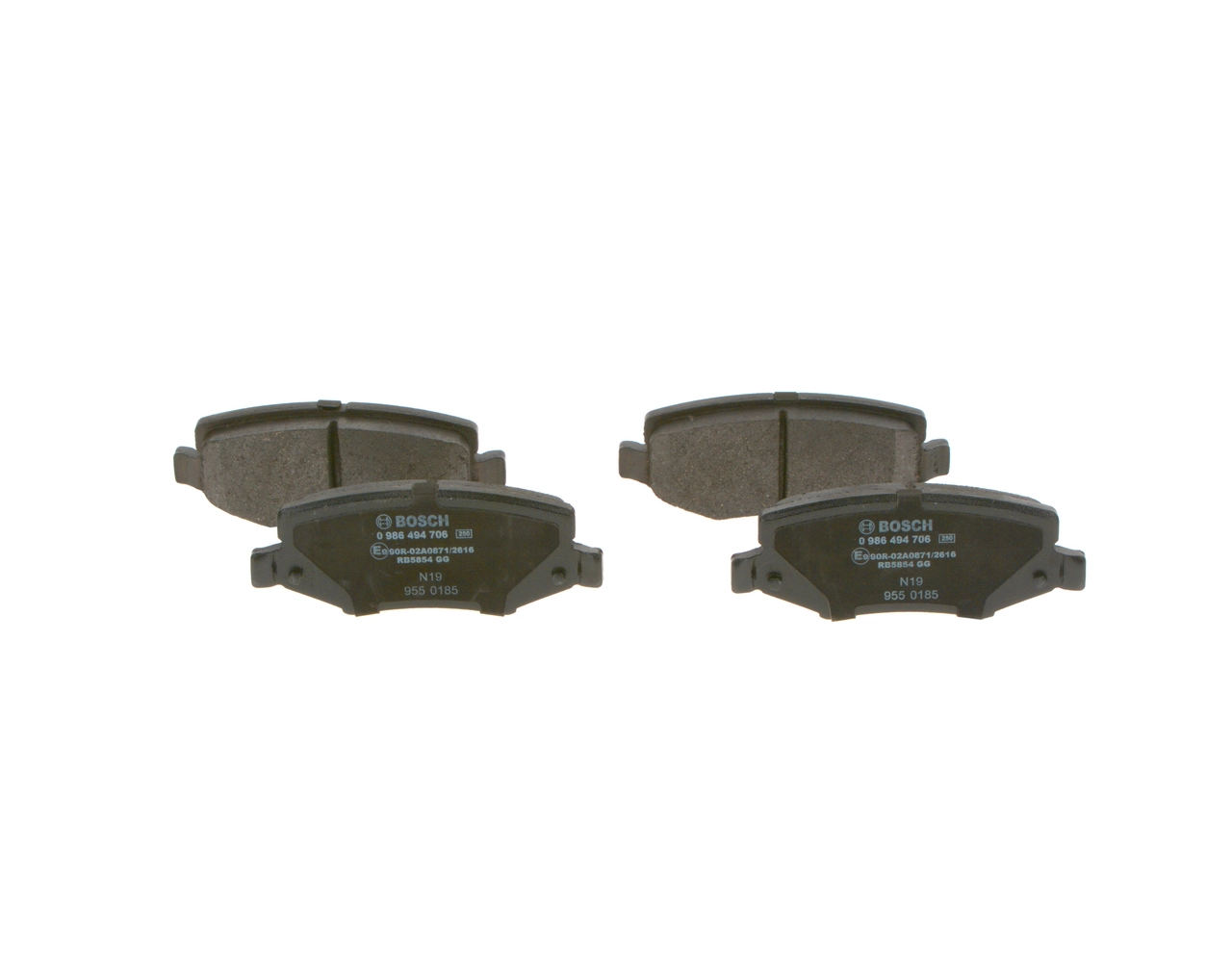 0986494706 Bosch Колодки тормозные дисковые комплект