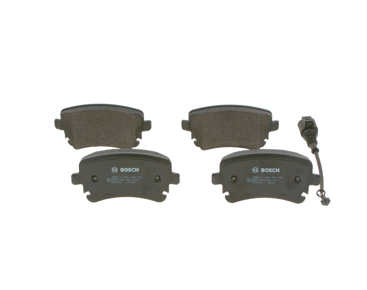 0986495094 Bosch Колодки тормозные дисковые комплект