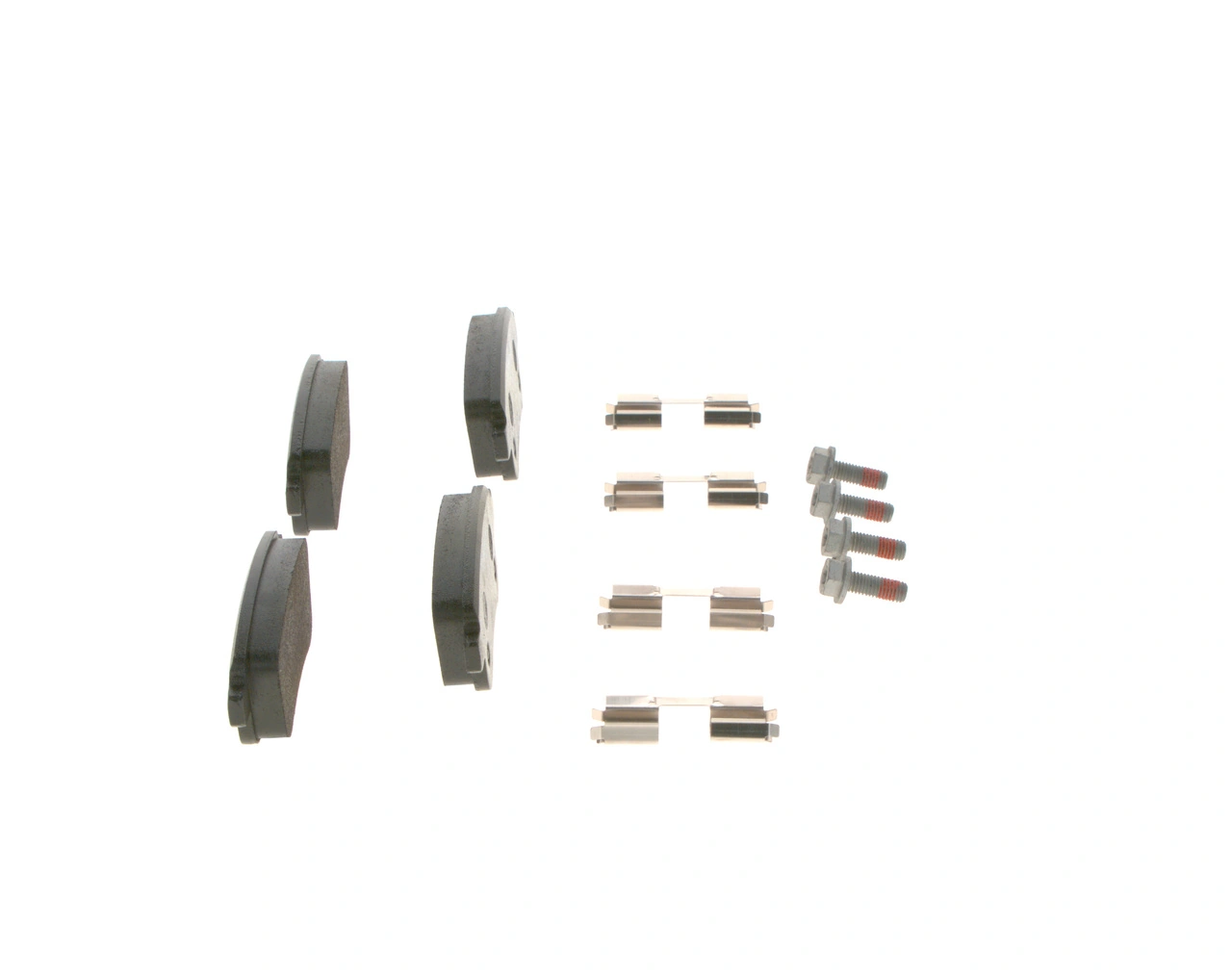 Купить 0986494735 Bosch Колодки тормозные задние, дисковые